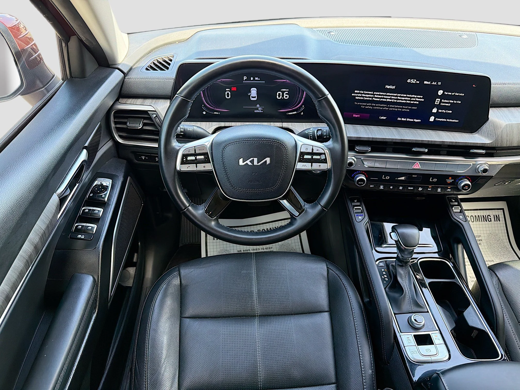 Used 2024 Dawning Red Kia EX image 18