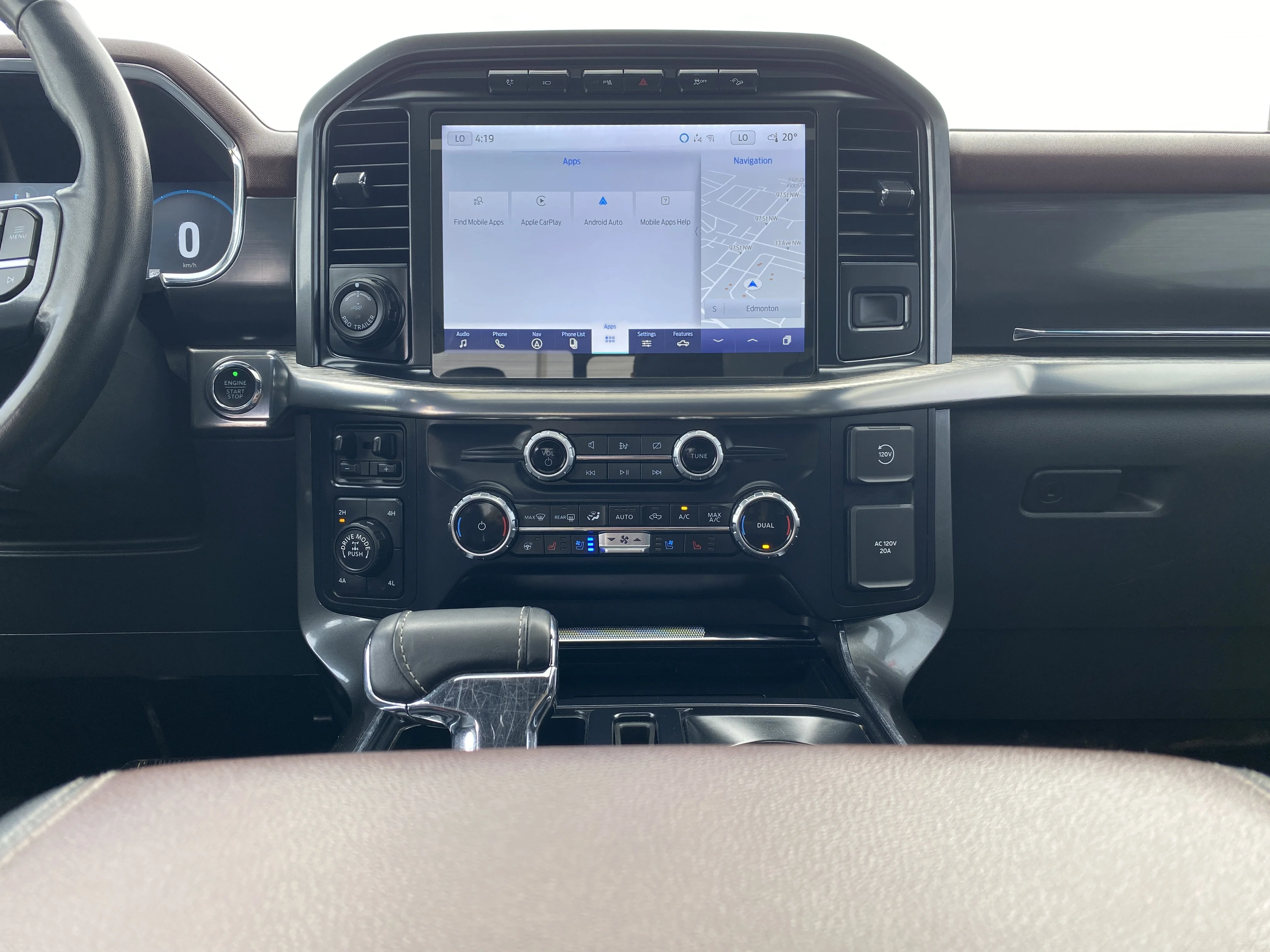 Used 2023 White Ford LARIAT * PANORAMIC SUNROOF * 360 CAMERA * image 14