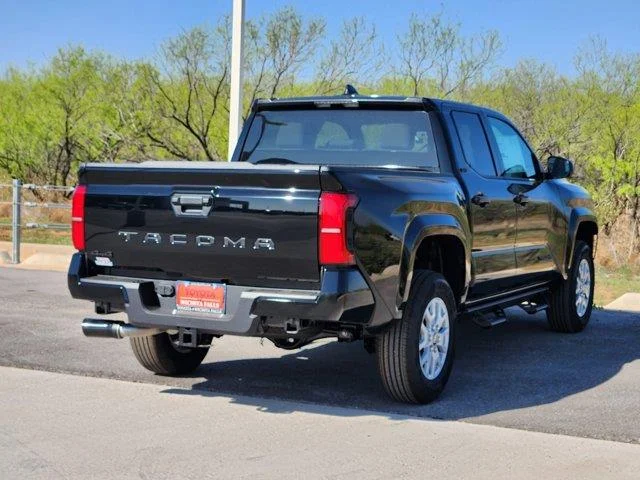New 2026 Black Toyota SR5 4x4 Double Cab 5 ft. box image 4
