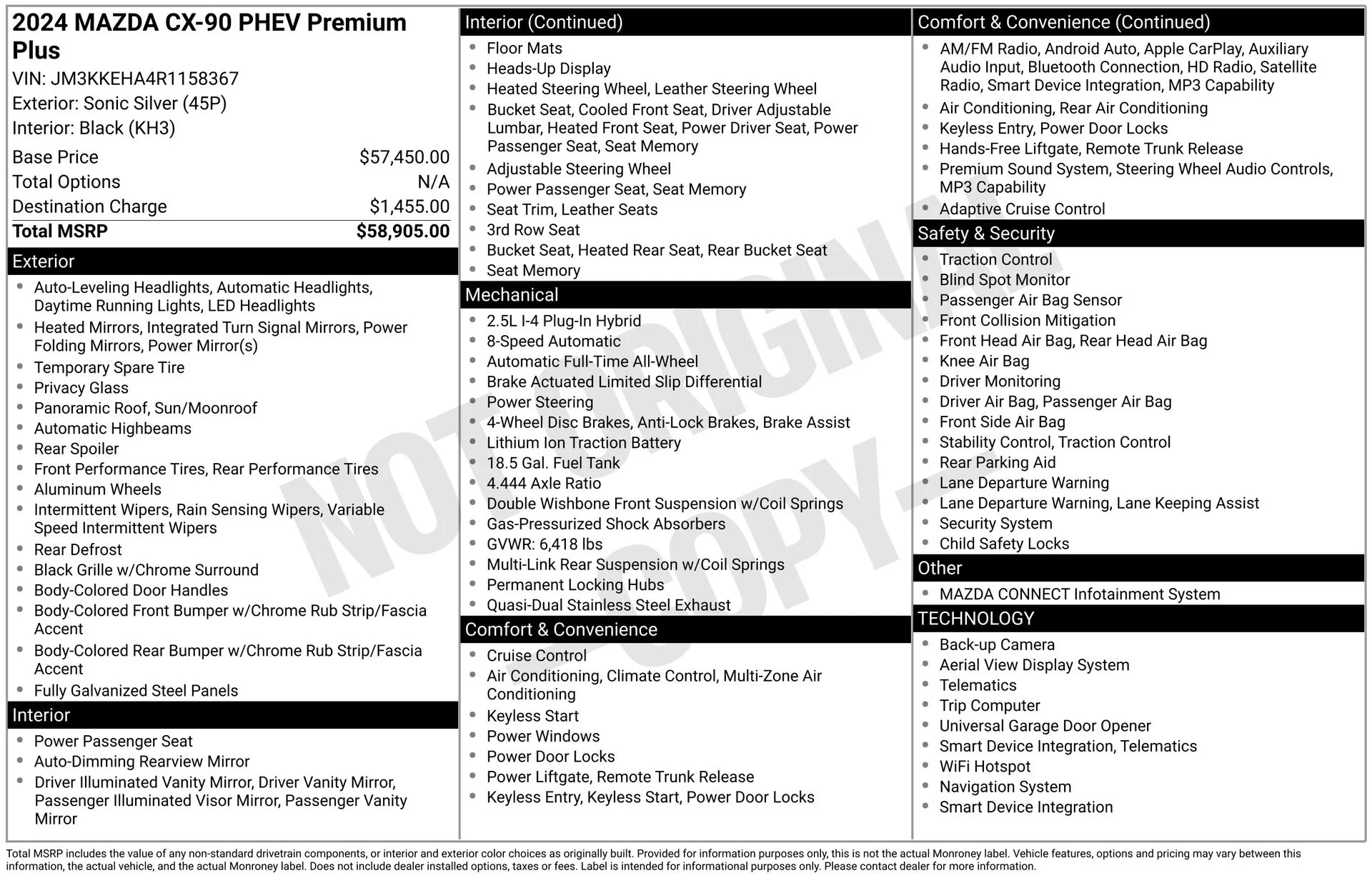 Used 2024 Silver Mazda Premium Plus image 43