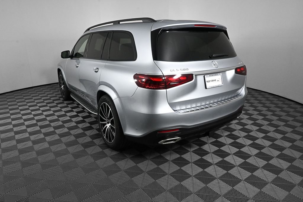 New 2026 Cirrus Silver Metallic Mercedes-Benz GLS 580 image 4