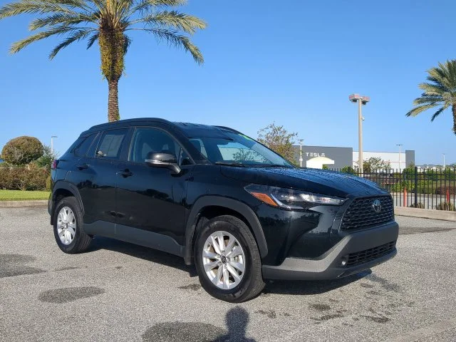 Certified Used 2025 Black Toyota LE image 2