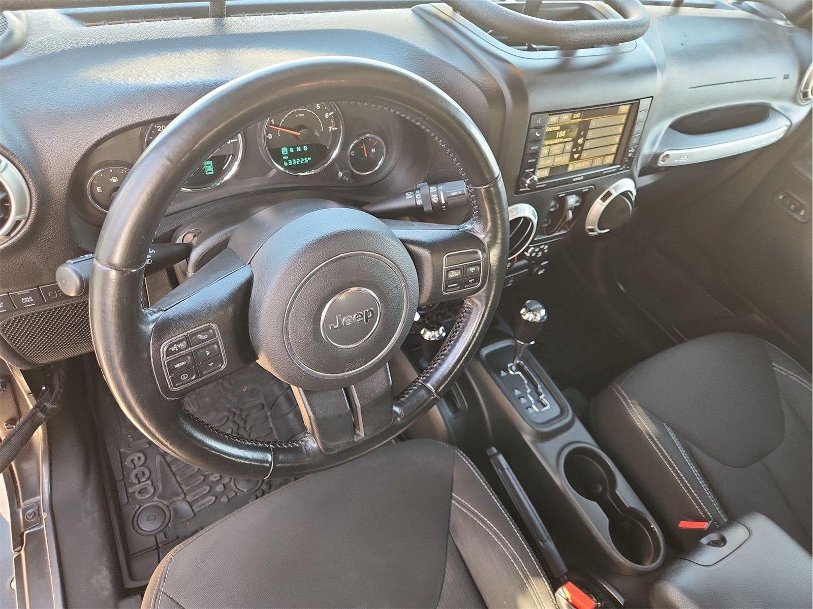 2017 Jeep Wrangler Unlimited Rubicon 4x4 Gray at Mac Haik CDJR North Houston