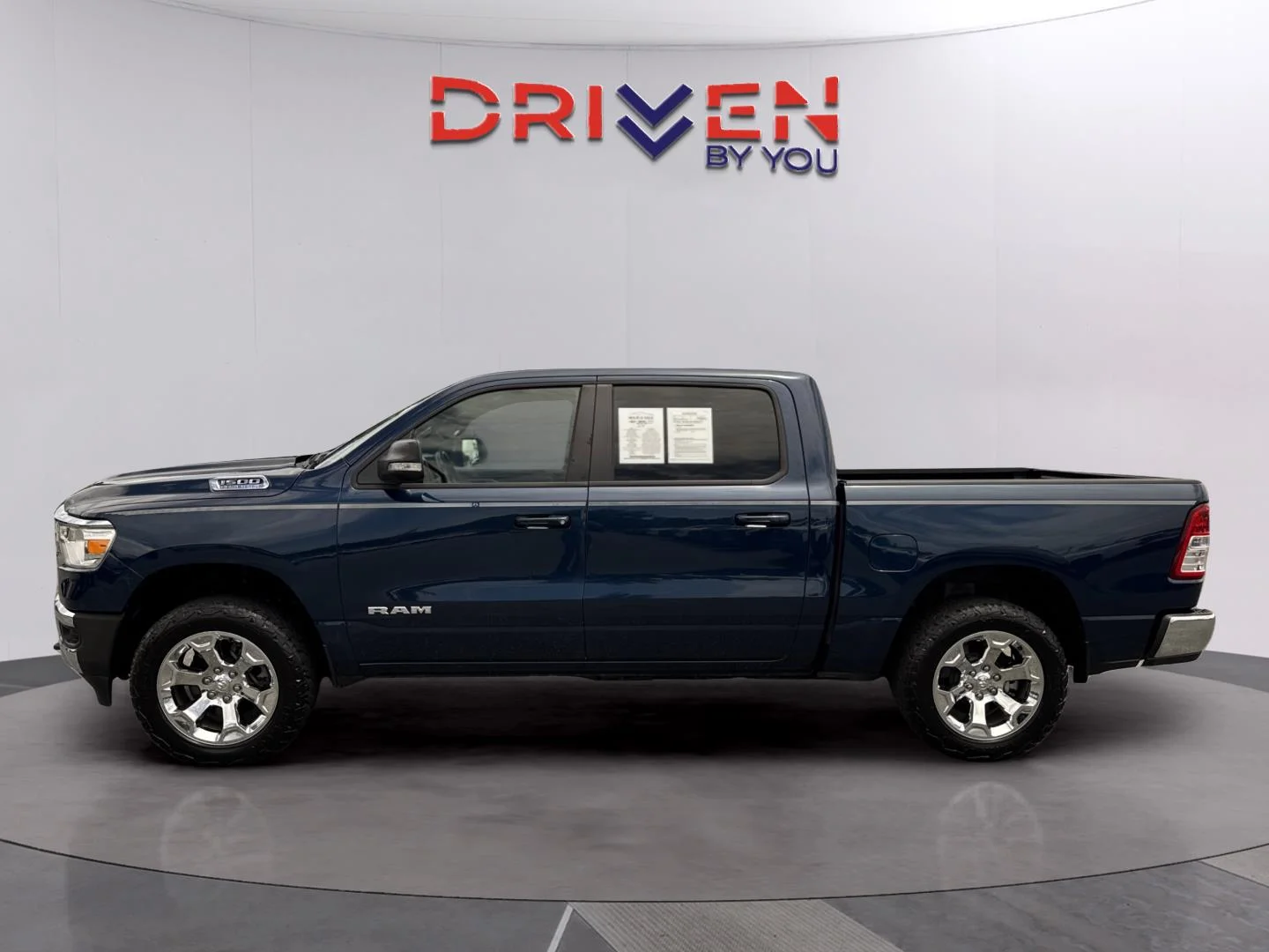 Used 2022 Patriot Blue Pearlcoat Ram Big Horn image 2