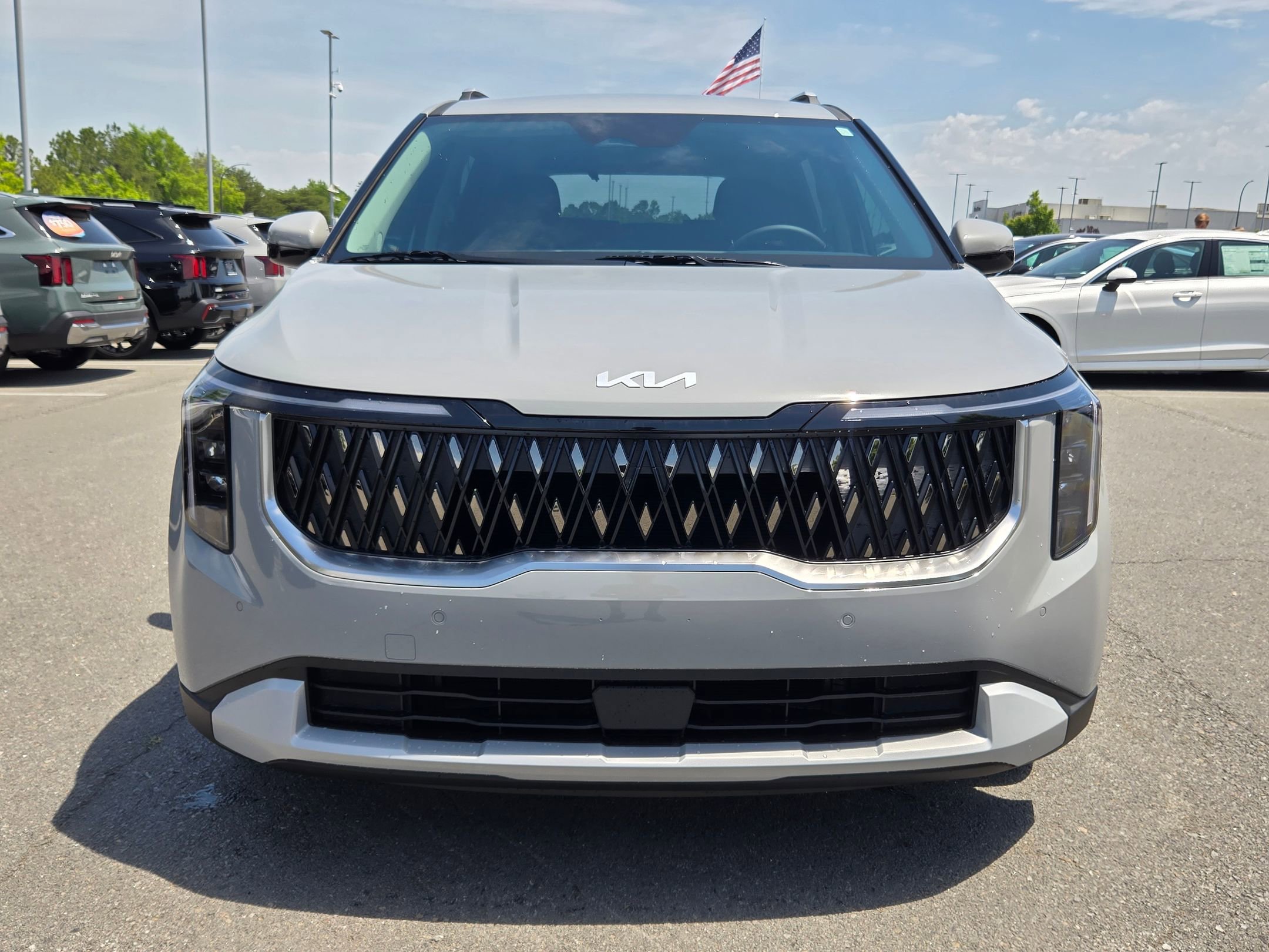 New 2026 Ceramic Silver Kia EX image 2