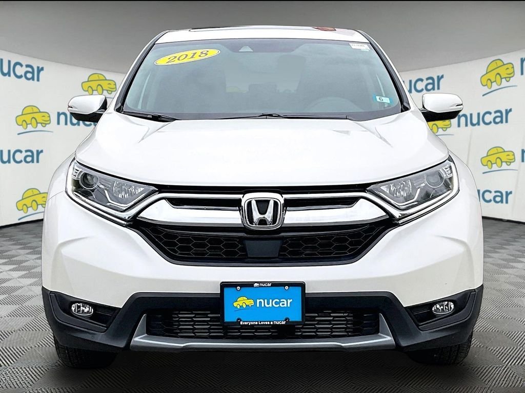 Used 2018 White Honda EX image 2