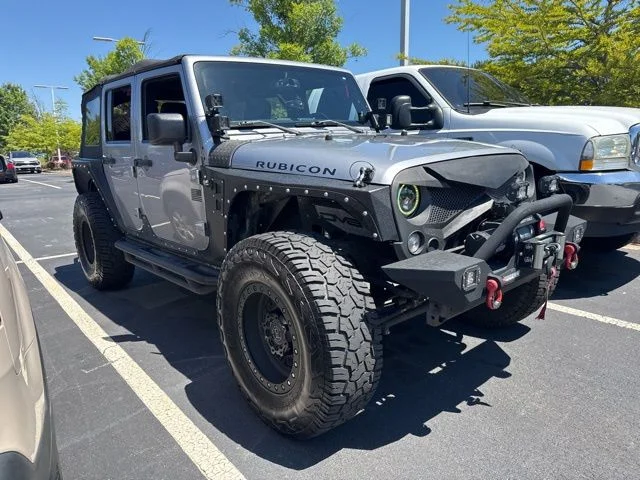 Used 2014 Silver Jeep Unlimited Rubicon image 5