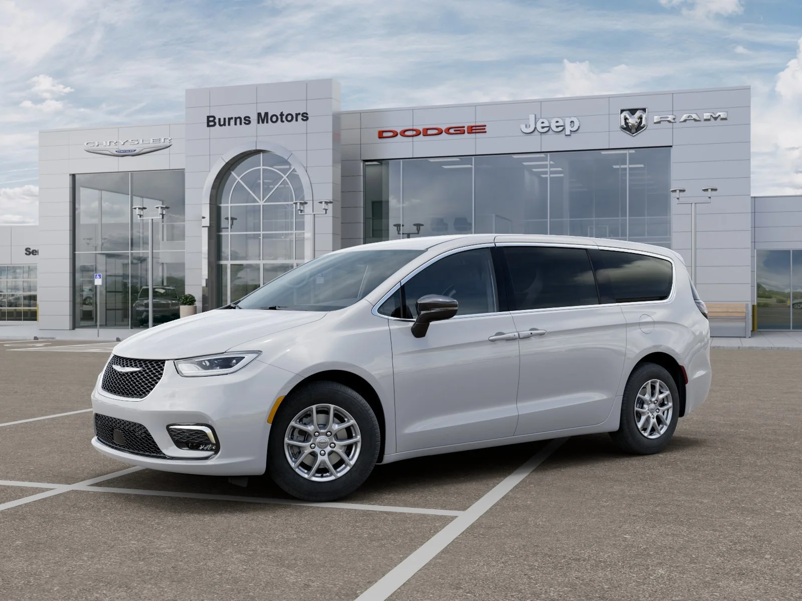 New 2026 Bright White Clear-Coat Exterior Paint Chrysler Select image 2