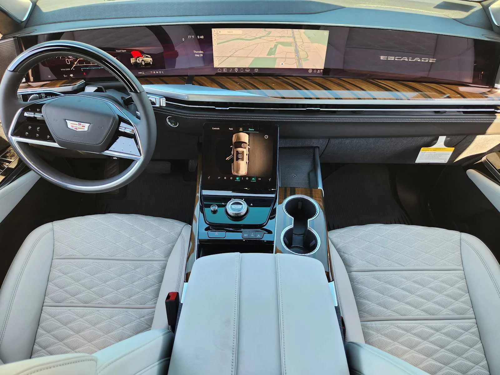 New 2026 Vibrant White Tricoat Cadillac Platinum Sport image 18
