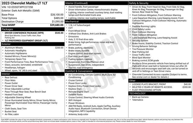 Used 2023 Gray Chevrolet LT image 32