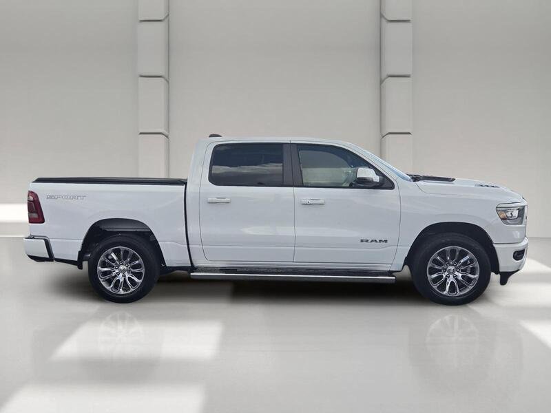 Used 2023 Bright White Clearcoat RAM Laramie 4x4 Crew Cab 5