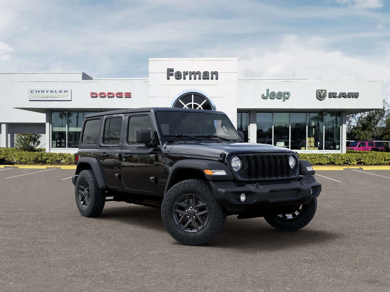 New 2026 Black Clear-Coat Exterior Paint Jeep Sport S image 33
