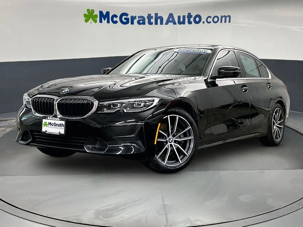Certified Used 2019 Black BMW 330i xDrive image 2