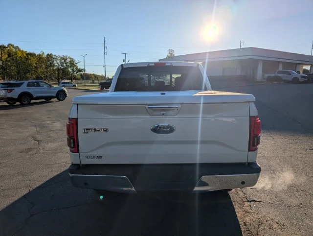 Used 2015 White Ford Lariat image 6