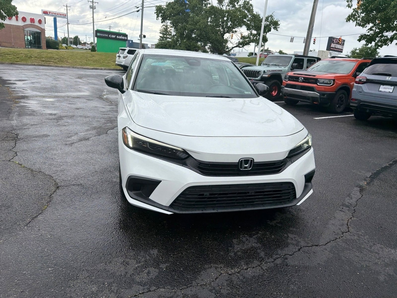 Certified Used 2023 Platinum White Pearl Honda Sport image 25