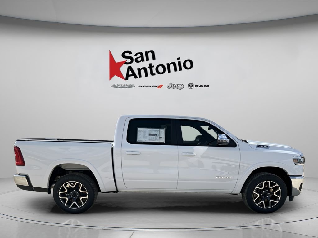 New 2026 Bright White Clear-Coat Exterior Paint RAM Laramie image 9