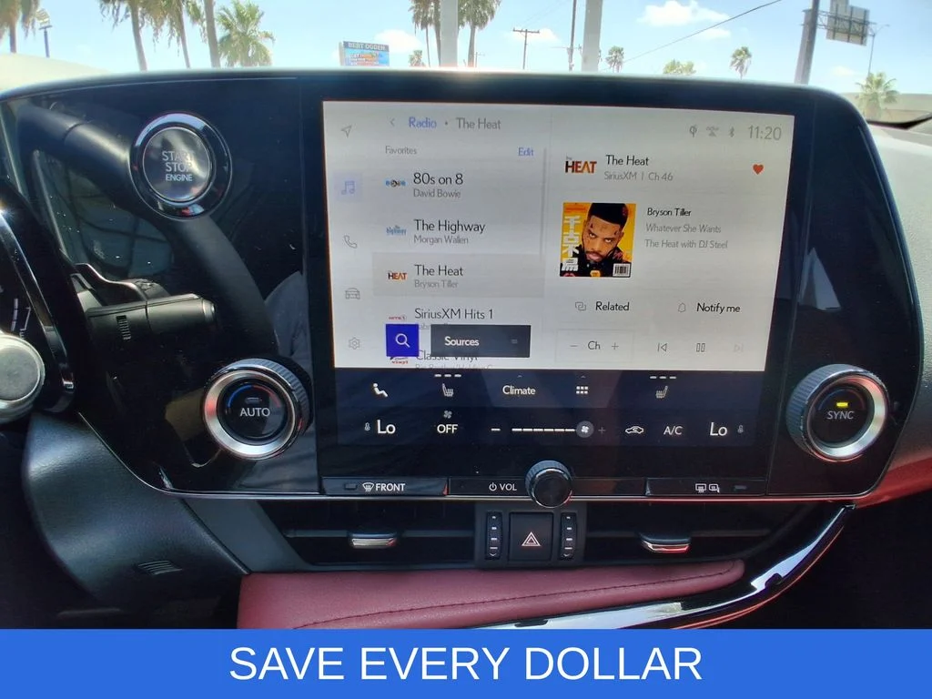 Used 2026 Black Lexus 350 Base image 10