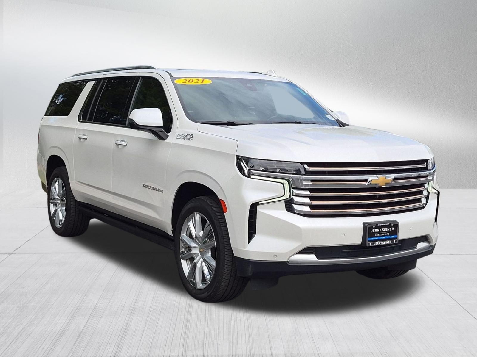 Certified Used 2021 Iridescent Pearl Tricoat Chevrolet High Country image 8