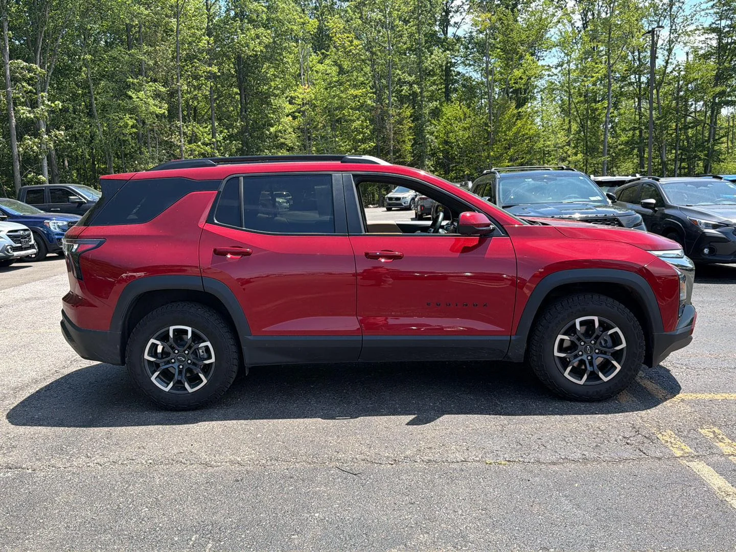 Used 2025 Radiant Red Tintcoat Chevrolet AWD ACTIV image 5