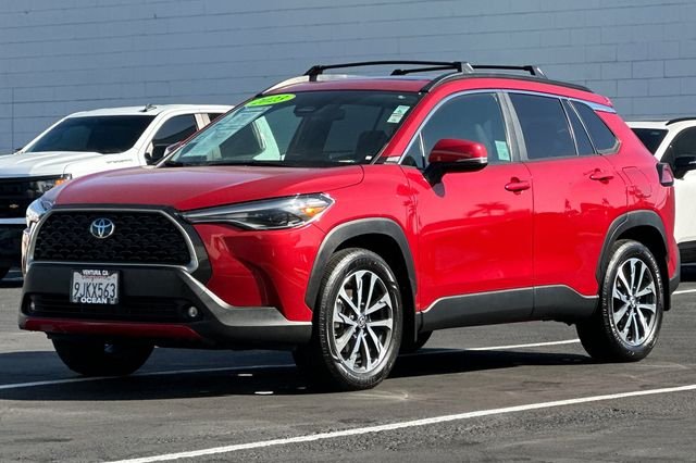 Used 2023 Barcelona Red Metallic Toyota XLE image 8