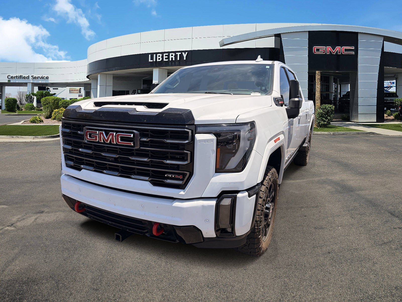 Used 2024 Summit White GMC AT4 image 3