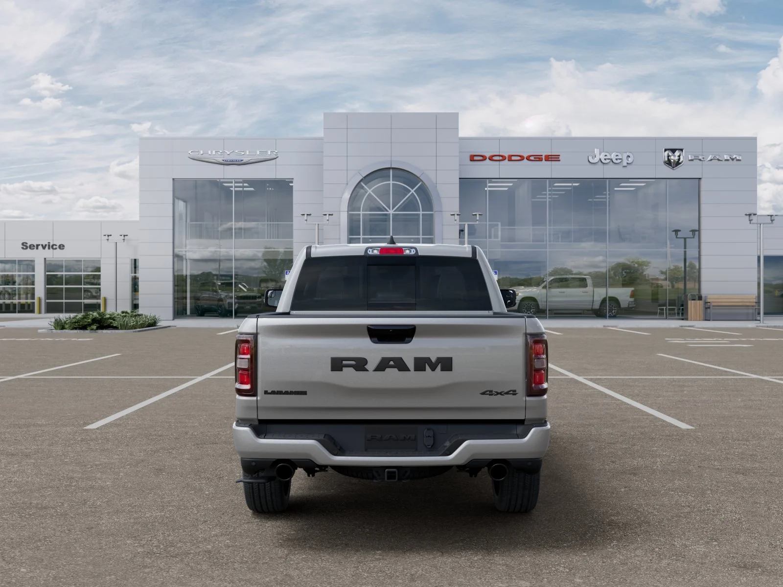 New 2026 Silver Zynith Exterior Paint RAM Laramie image 35