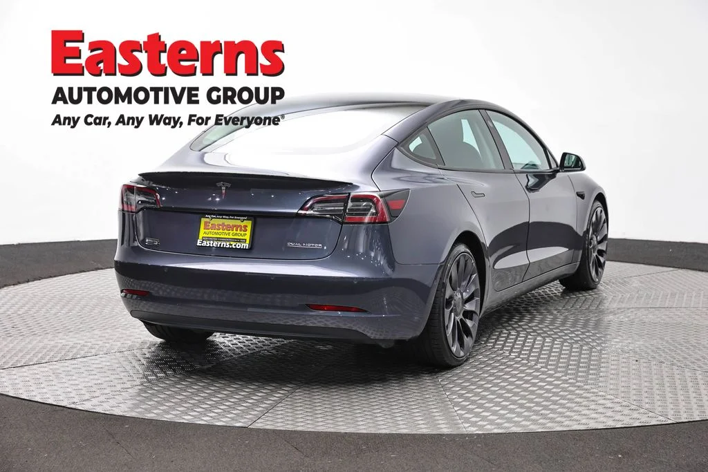 Used 2022 Gray Tesla Performance image 5