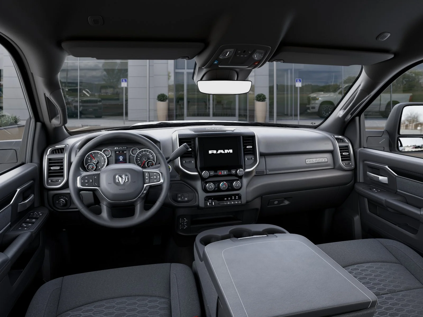 New 2025 Bright White Clearcoat RAM Big Horn image 31
