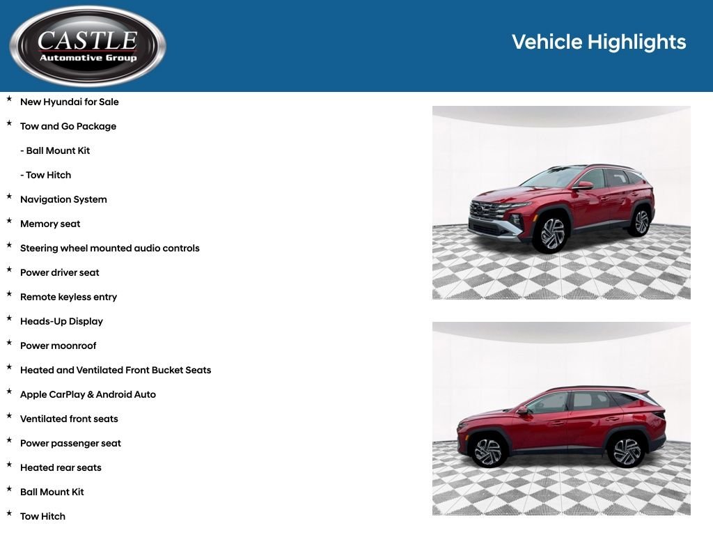 New 2026 Red Hyundai Limited image 3