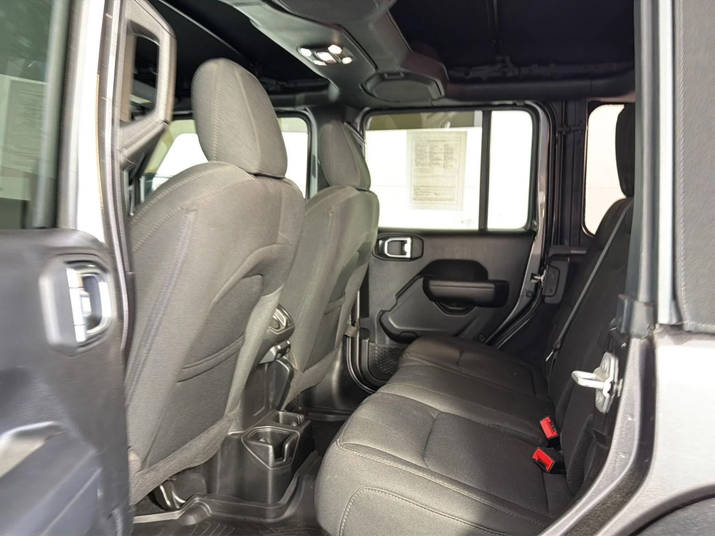 Used 2023 Granite Crystal Metallic Clearcoat Jeep Sport S image 22