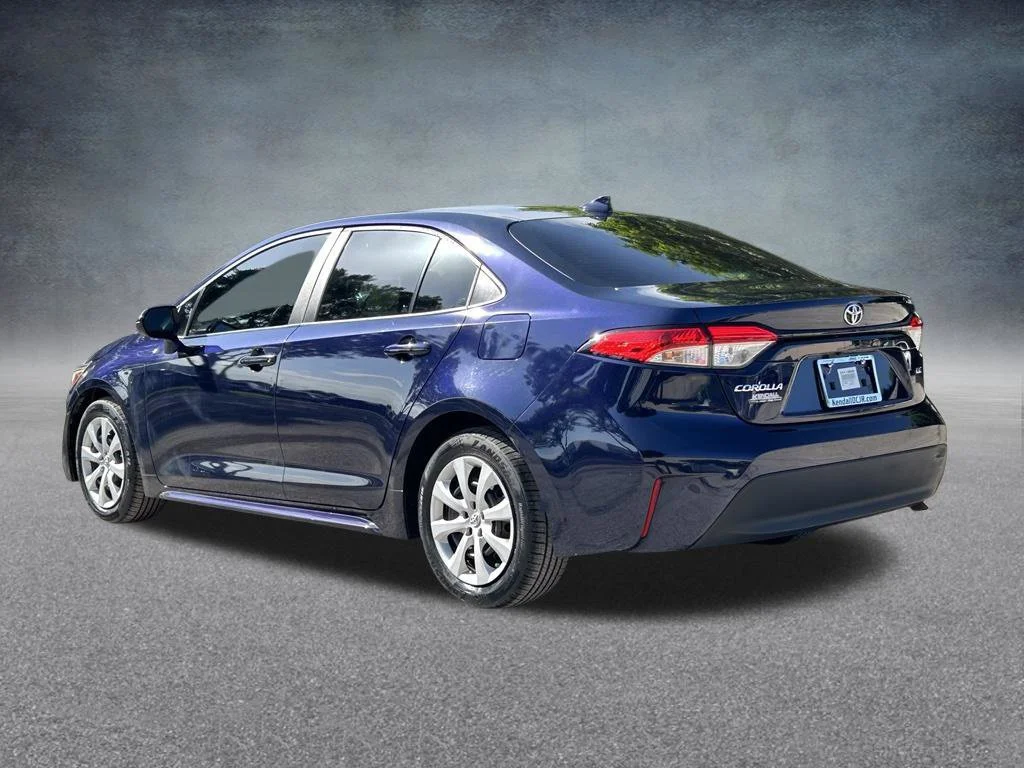 Used 2024 Blue Toyota LE image 7