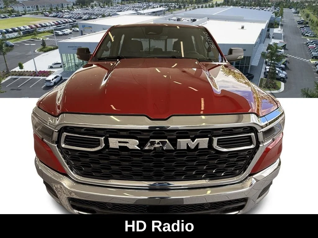 New 2026 Molten Red Pearl-Coat Exterior Paint RAM Big Horn/Lone Star image 9