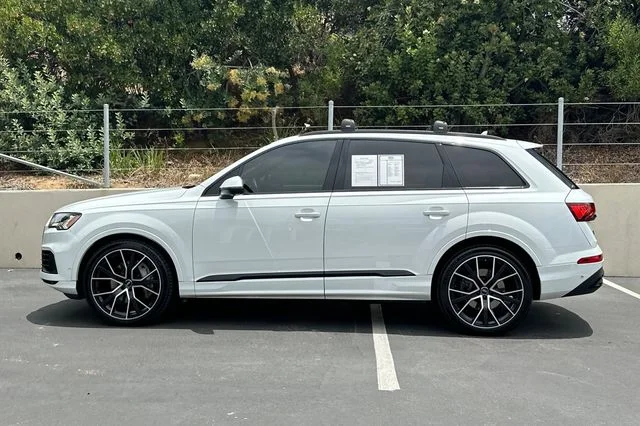 Used 2021 White Audi 55 Prestige image 2