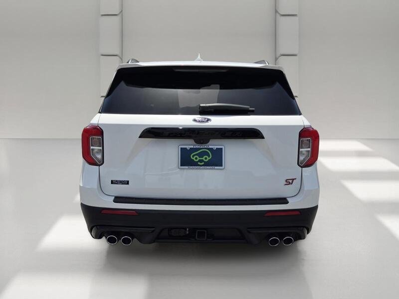 Used 2021 White Metallic FORD ST 4WD image 4