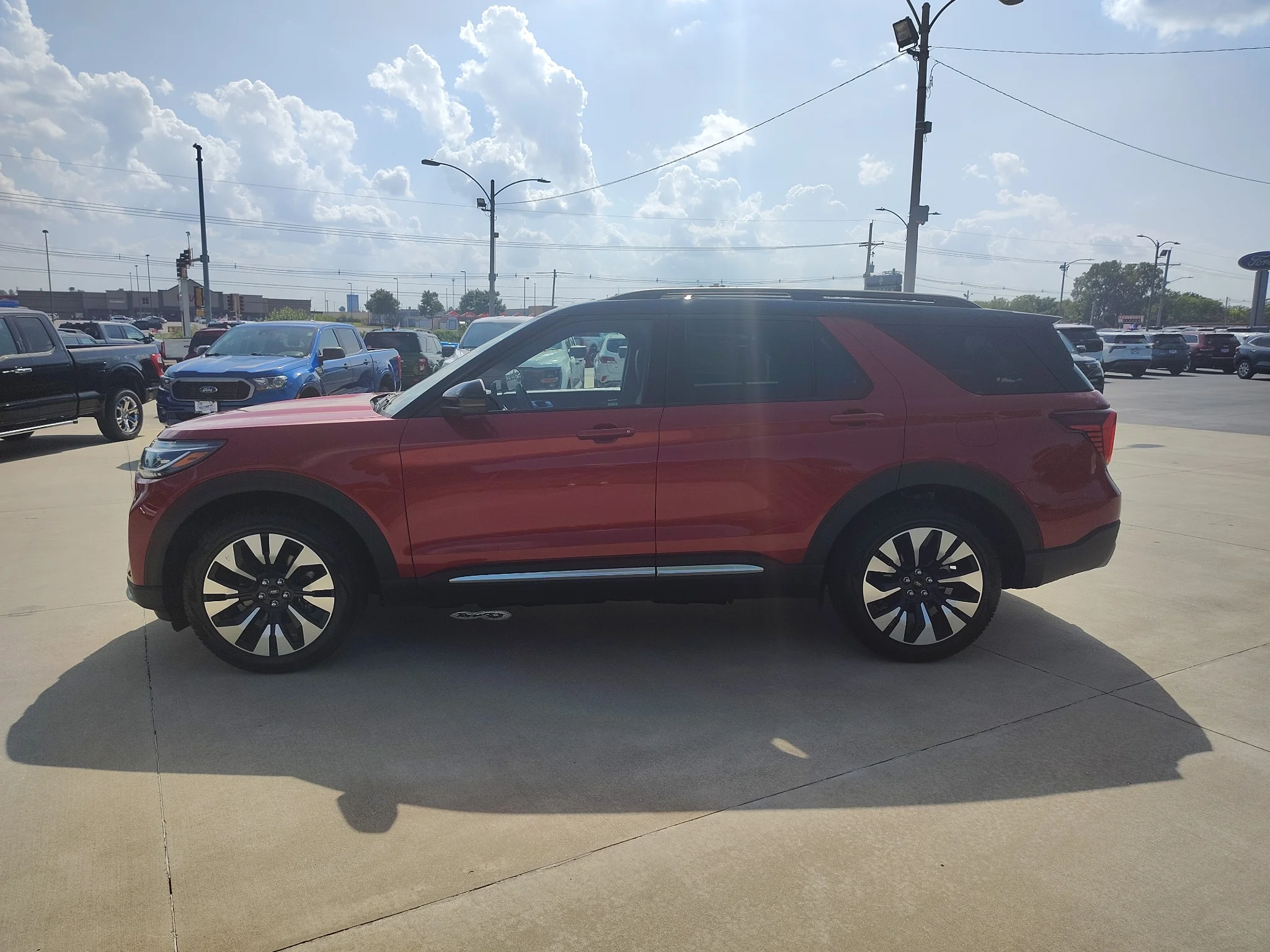 New 2026 Rapid Red Metallic Tinted Clearcoat Ford Platinum™ image 2
