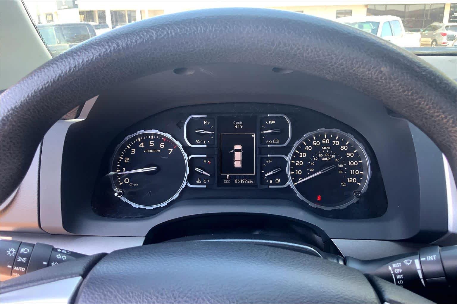 Used 2021 Midnight Black Metallic Toyota SR5 image 26