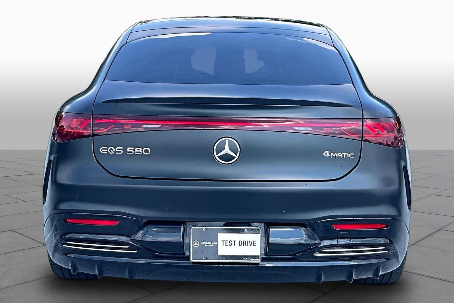 Used 2026 MANUFAKTUR Signature Night Black Magno Mercedes-Benz EQS 580 image 4