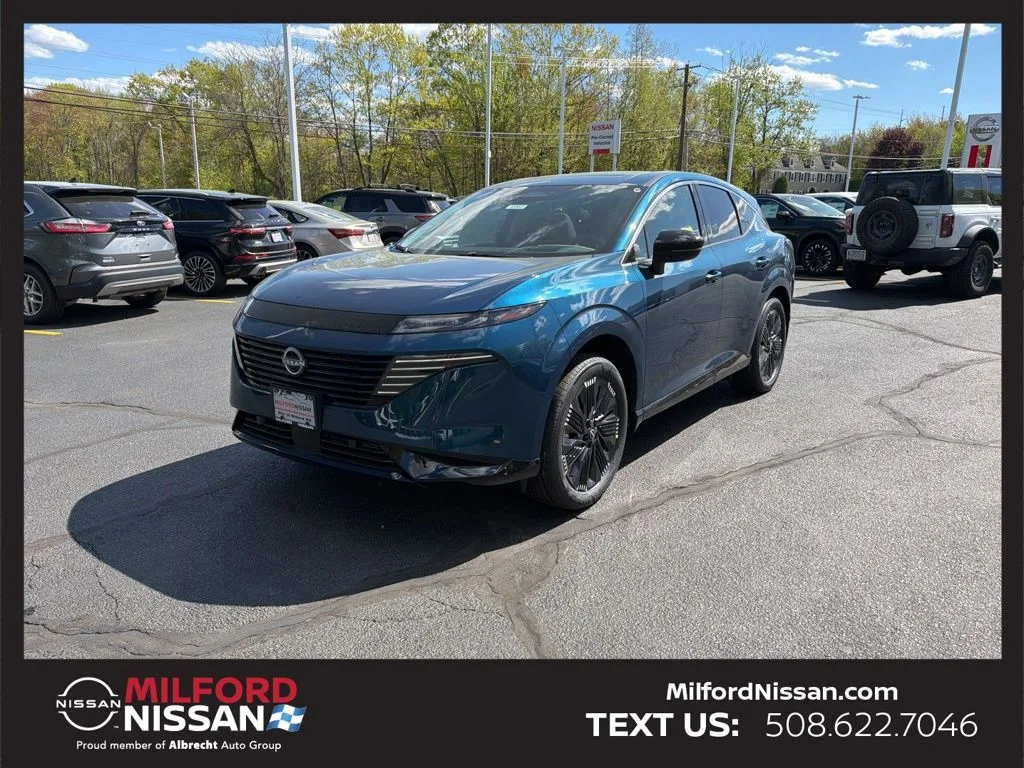 New 2026 Aurora Blue Pearl Metallic Nissan Platinum image 1