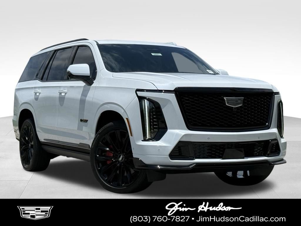 Vibrant White Tricoat 2026 Cadillac Escalade-V 4WD SUV / Crossover All-Wheel Drive
