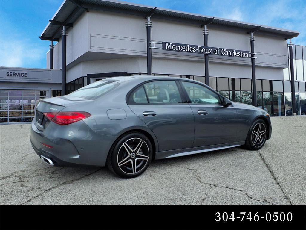 New 2026 Selenite Grey Met Mercedes-Benz C300 image 3