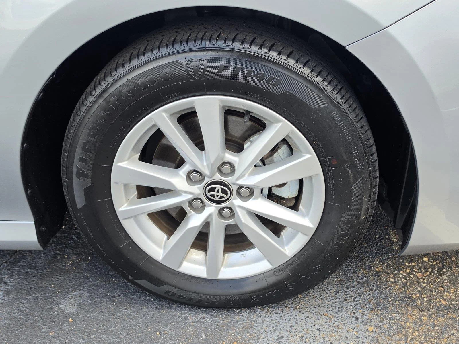 Used 2025 Celestial Silver Metallic Toyota LE image 33