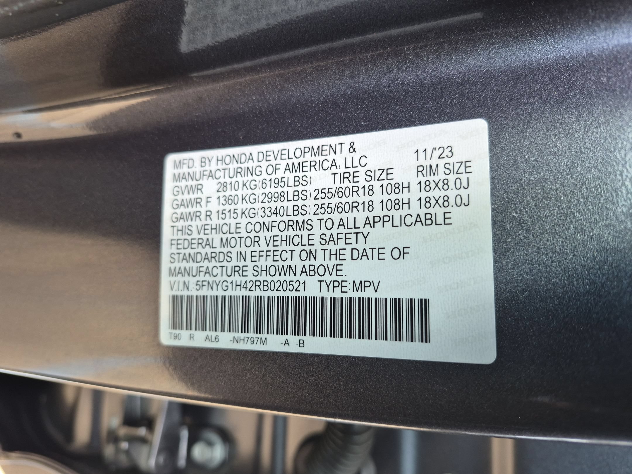 2024 Honda Pilot EX-L - Photo 34