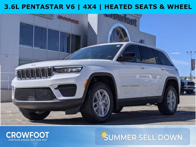 2026 Jeep Grand Cherokee Laredo - - Classic Theme - 8.4-inch Touchscreen - Heated Seats & Steering Wheel - 3.6L Pentastar V6