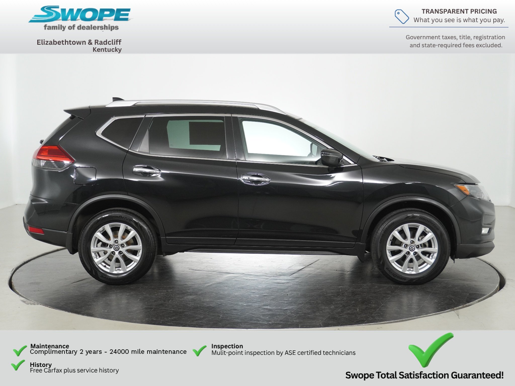 Used 2017 Magnetic Black Nissan SV image 3