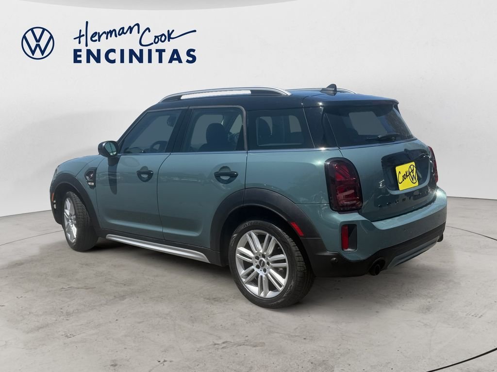 Used 2024 Sage Green Metallic MINI  image 3