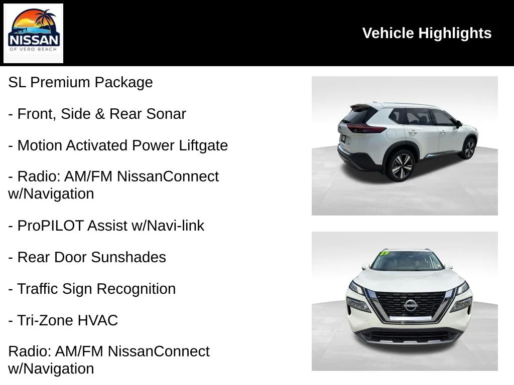 Used 2023 White Nissan SL image 19