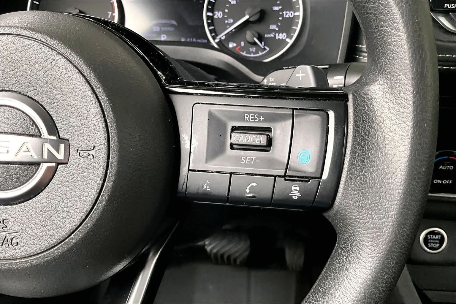 Used 2022 Caspian Blue Metallic Nissan SV image 23