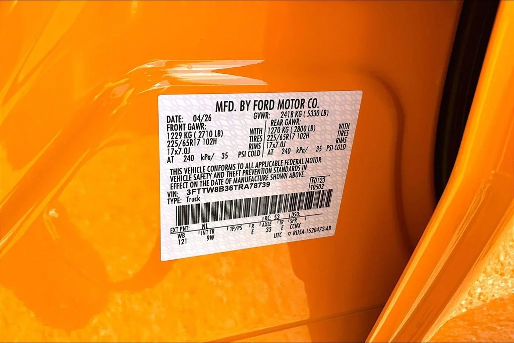 New 2026 Orange Ford XL image 9
