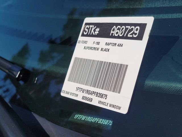 Certified Used 2023 Agate Black Metallic Ford Raptor image 36