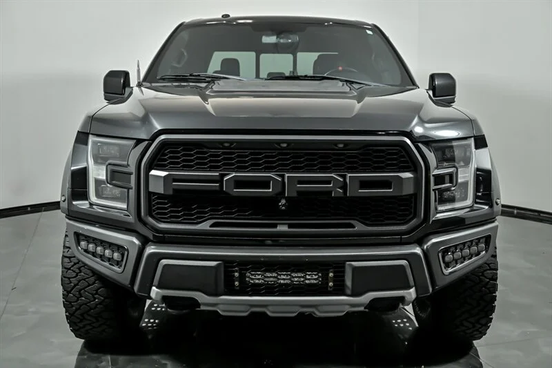 Used 2017 Shadow Black Ford Raptor image 4